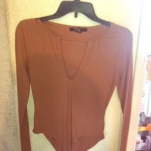 Forever 21 deep V bodysuit